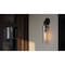 Afx Houston 17'' Wall Sconce, Clear Glass, Black Finish HOUS0517MBBK - alternate 3